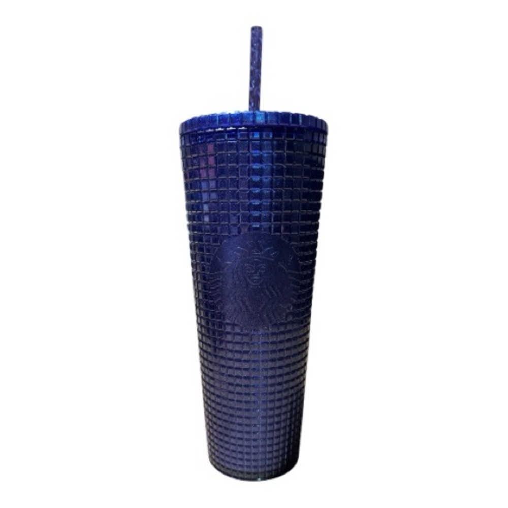 Starbucks Limited Edition Blue Studded Tumbler with Straw